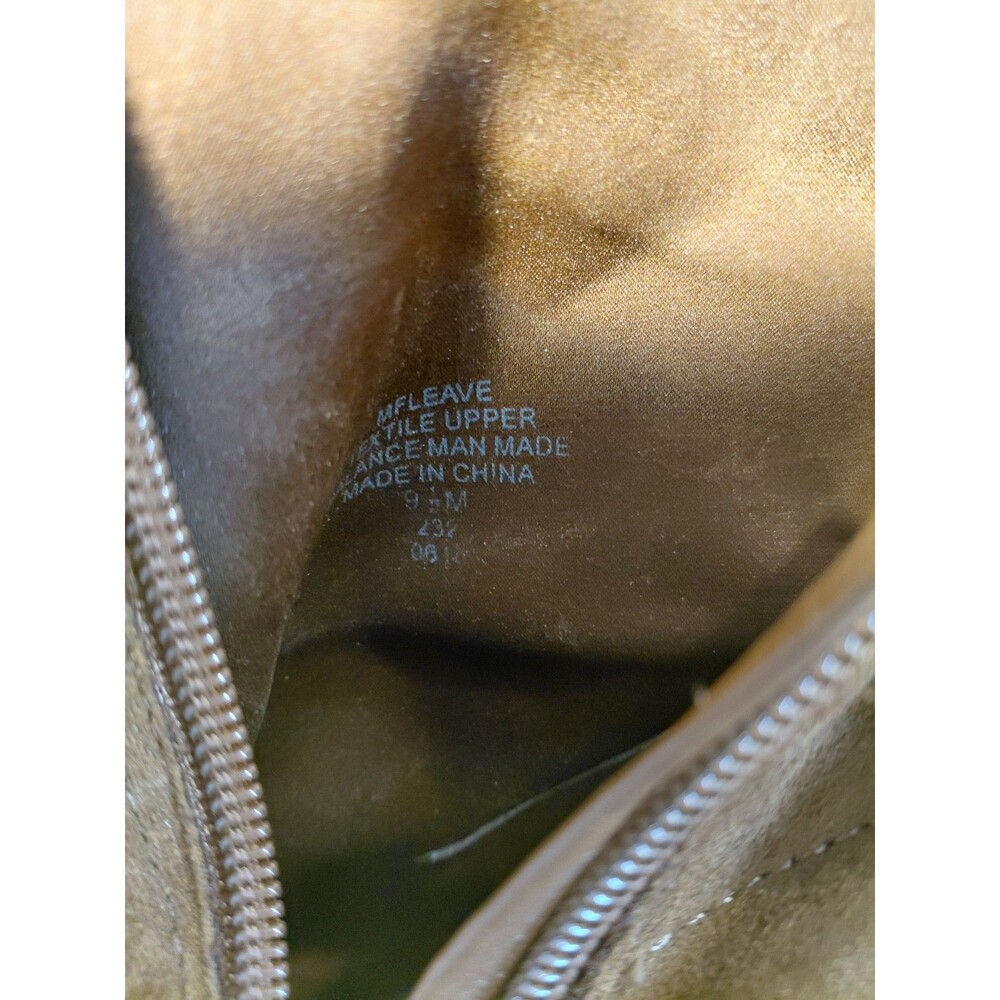 Marc Fisher Yarita pointed toe ankle bootie tan/brown suede material. SIZE 9.5 - Picture 6 of 6